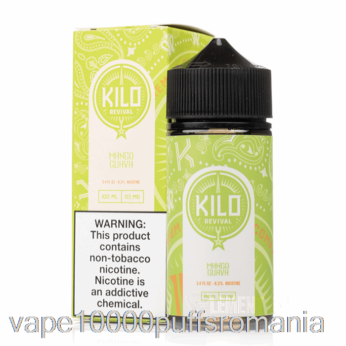 Vape Romania Mango Guava - Kilo Revival - 100ml 6mg